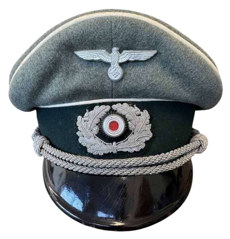 Wehrmacht Infantry Officers Visor Cap (Schirrmutze)
