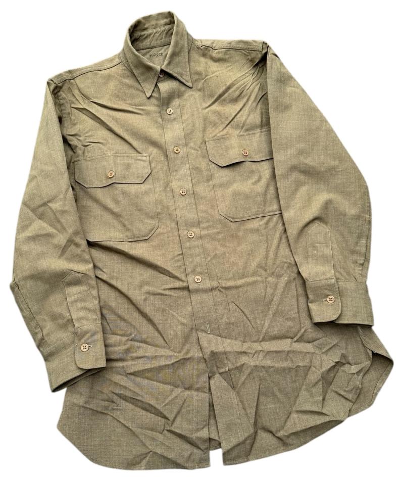 US WW2 wool Shirt for enlisted soldiers