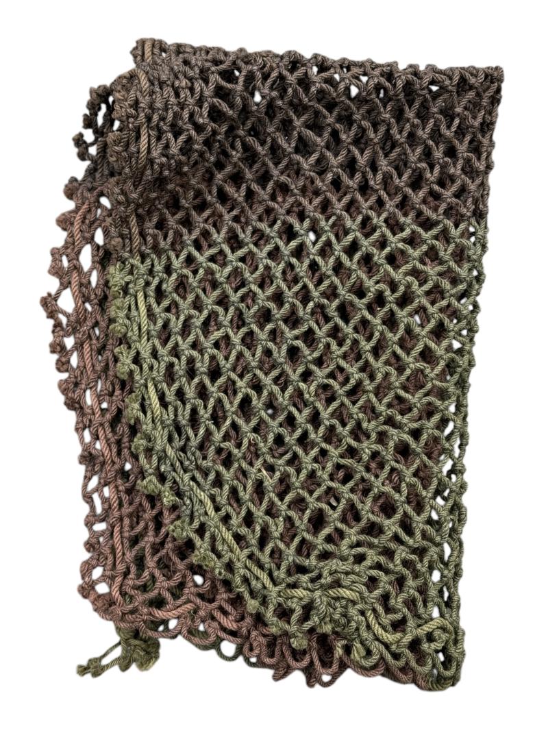 Canadian (Brodie helmet) 1e type camo helmet net