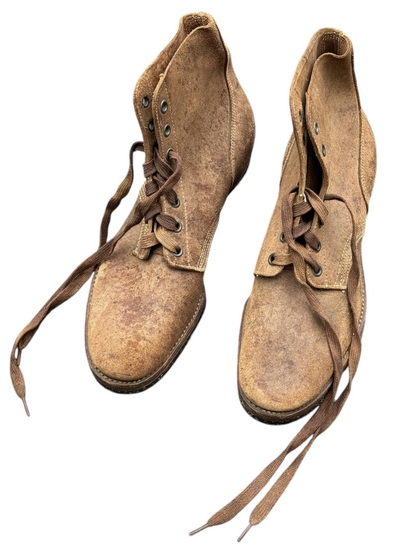 US WW2 rough-out Low Boots