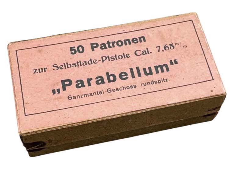 50 round Cal. 7,65 Ammunition Box (Parabellum)