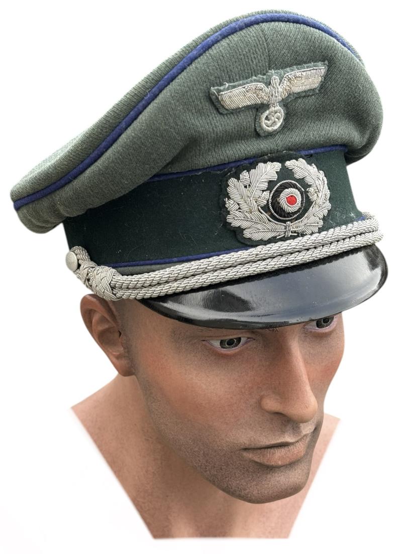 Wehrmacht Medical Officers Visor Cap