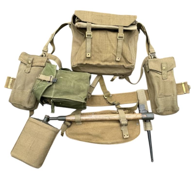 British WW2 Webbing Combat Gear