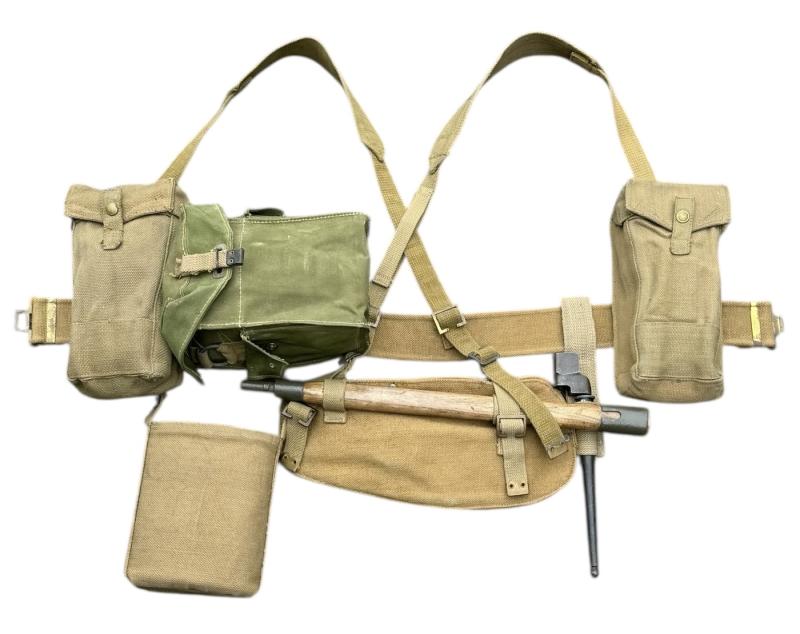 British WW2 Webbing Combat Gear