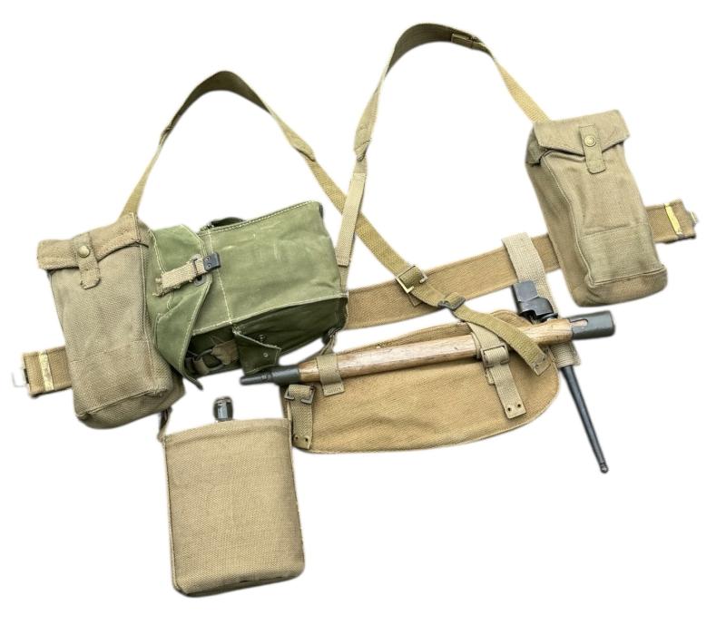 British WW2 Webbing Combat Gear