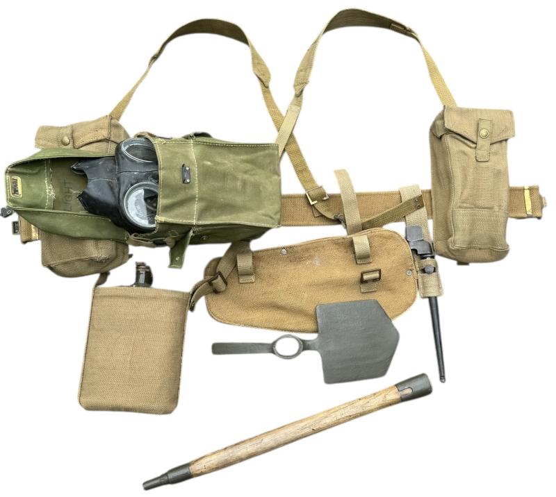 British WW2 Webbing Combat Gear