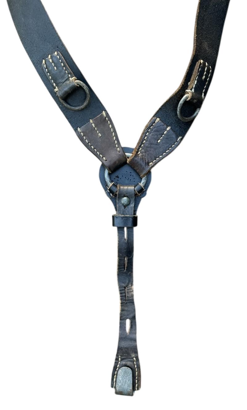 Wehrmacht/WaffenSS combat Y strap (Koppeltragenstell)