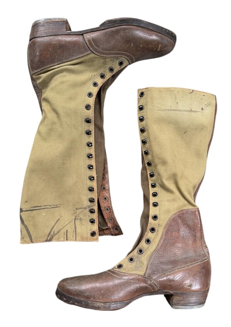 Deutsches Afrika Korps Lace Boots