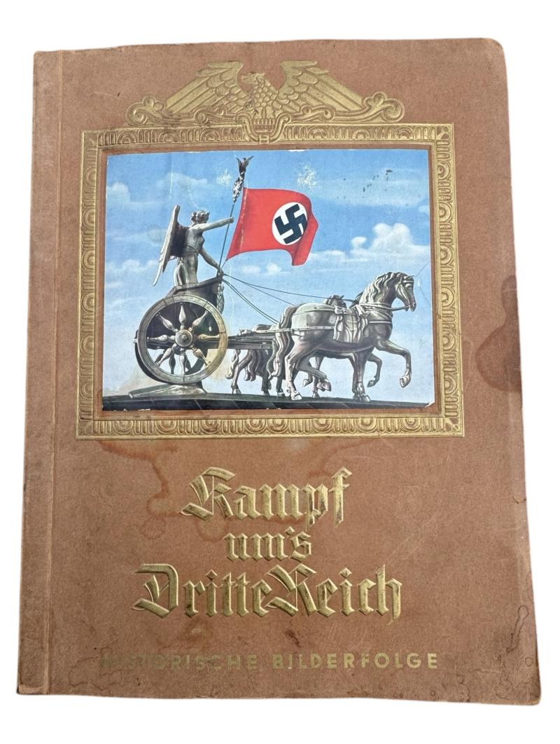 Cigarette pictures Album Kampf um’s Dritten Reich