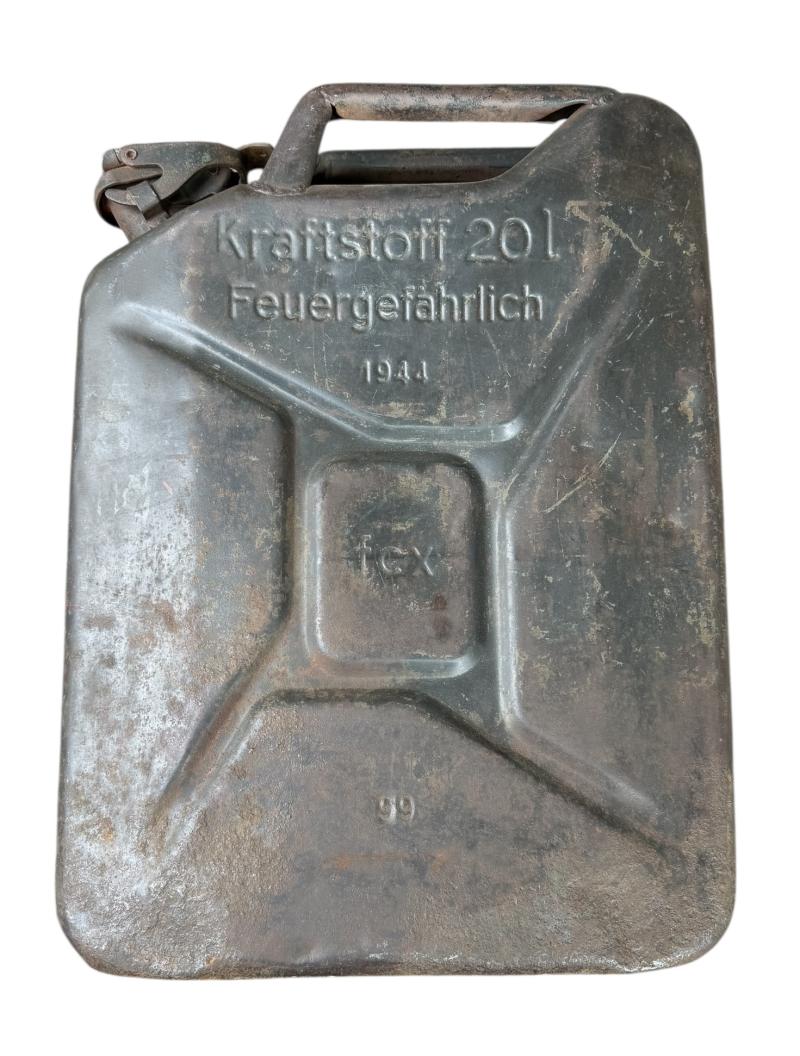 Wehrmacht Jerrycan with Battle Wear