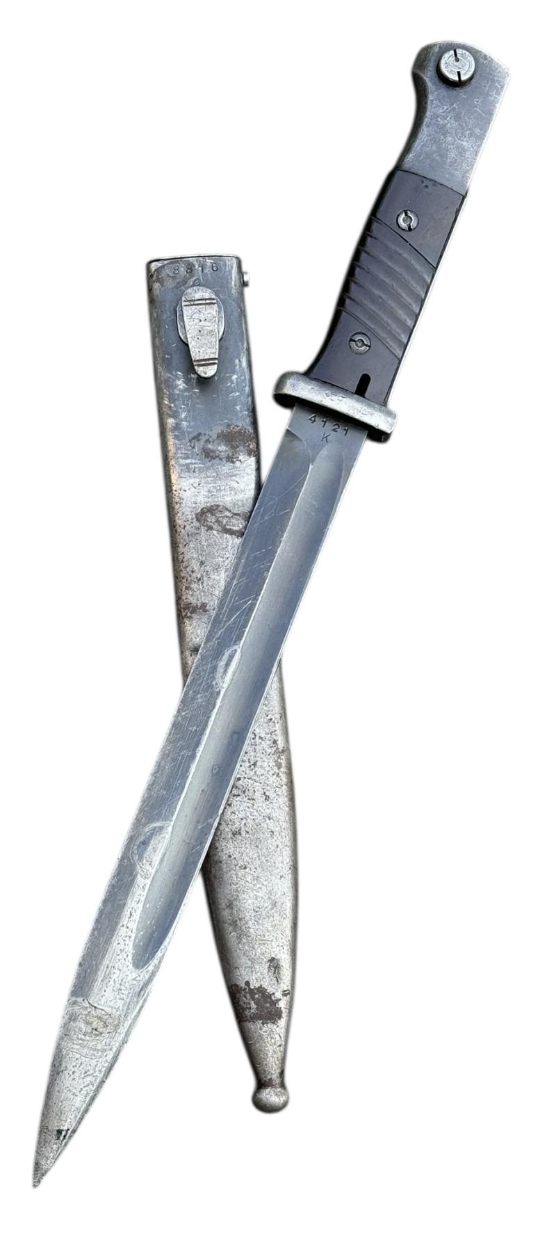 Kriegsmarine K98 Bayonet 1884/93 3e model