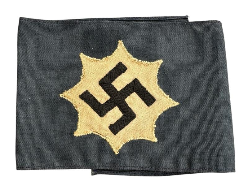 Luftschutz Armband with Swastika