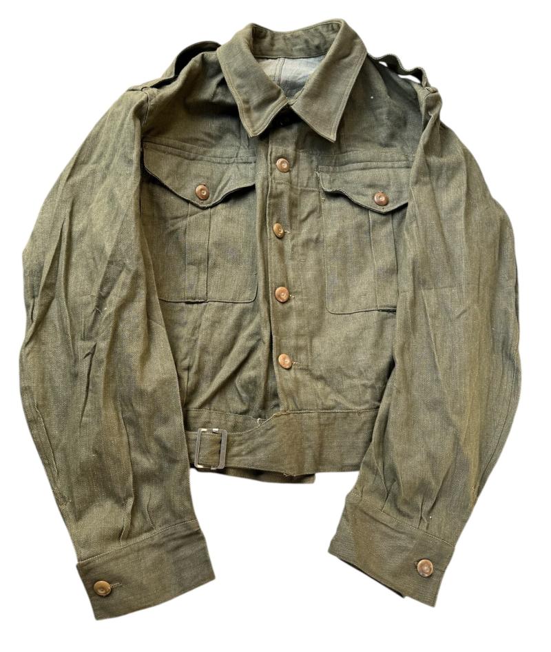 British WW2 Denim Battle Dress tunic