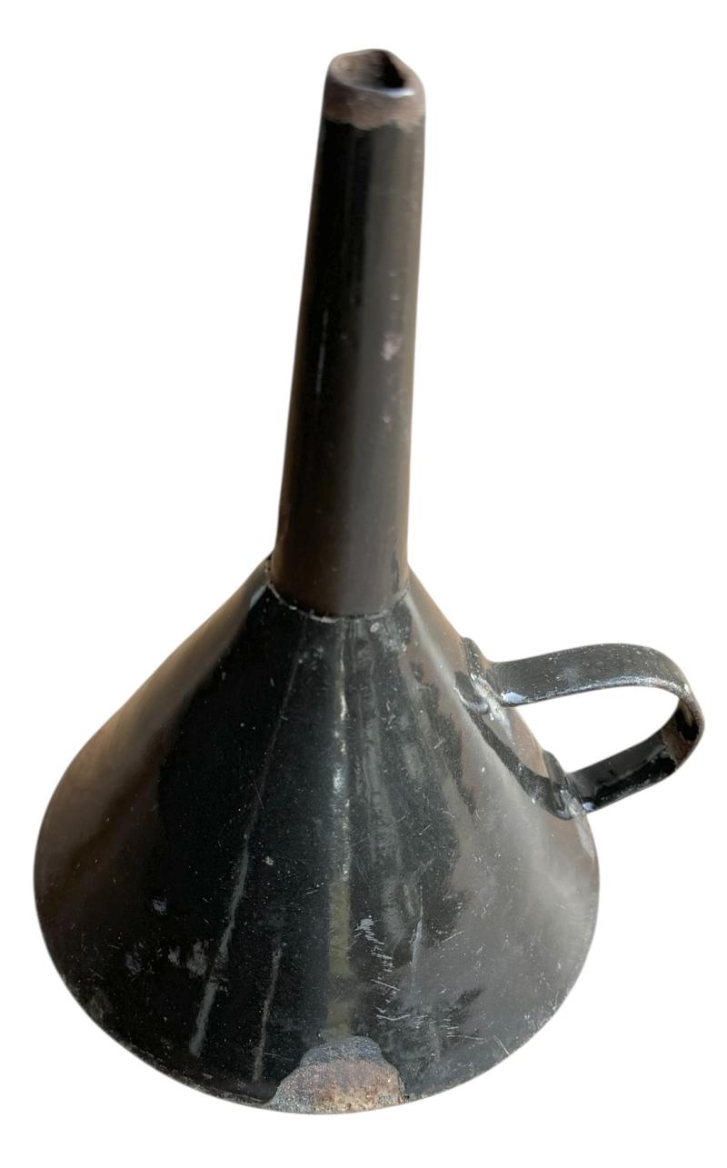 Funnel made from a the inside of a Panzerfaust Head