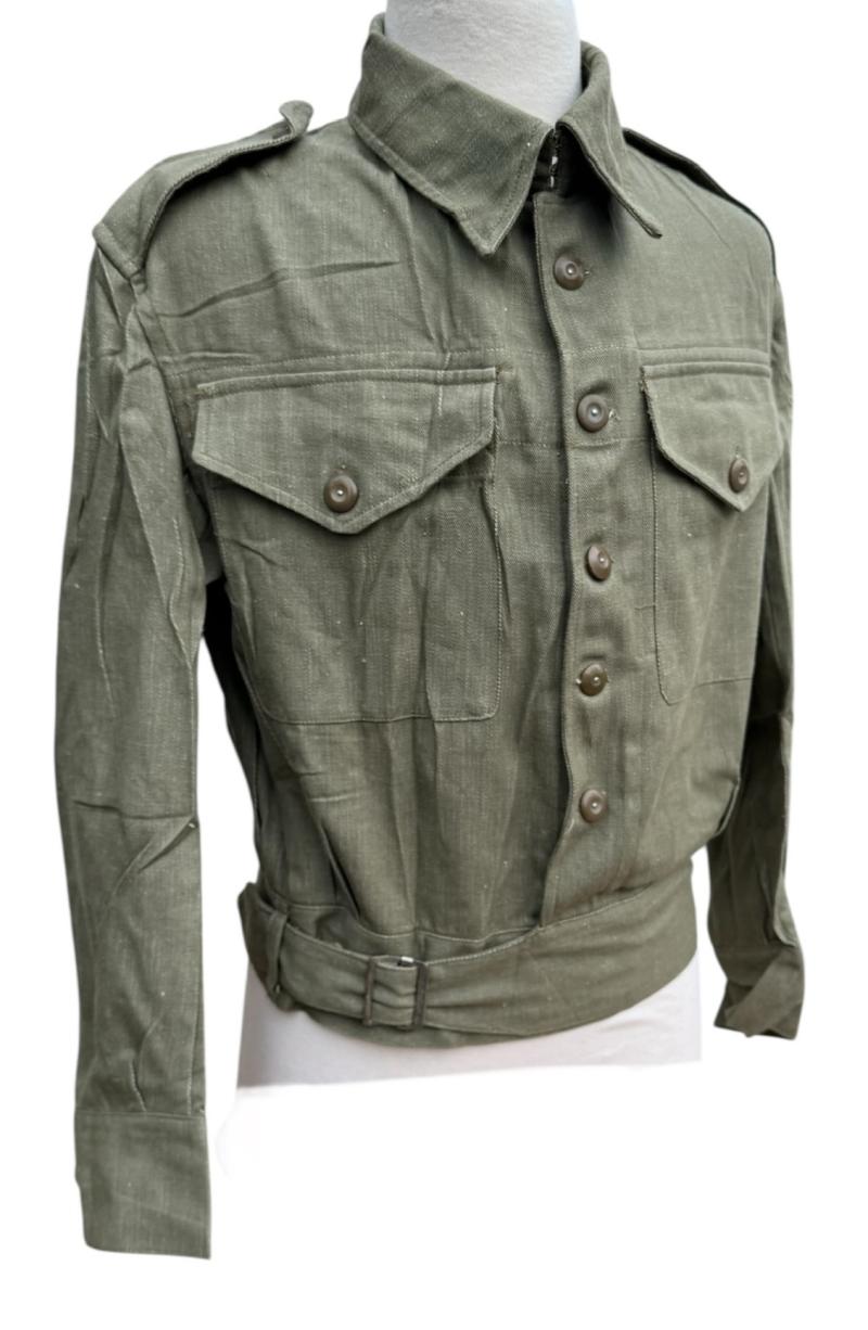 British WW2 Denim Battle Dress tunic