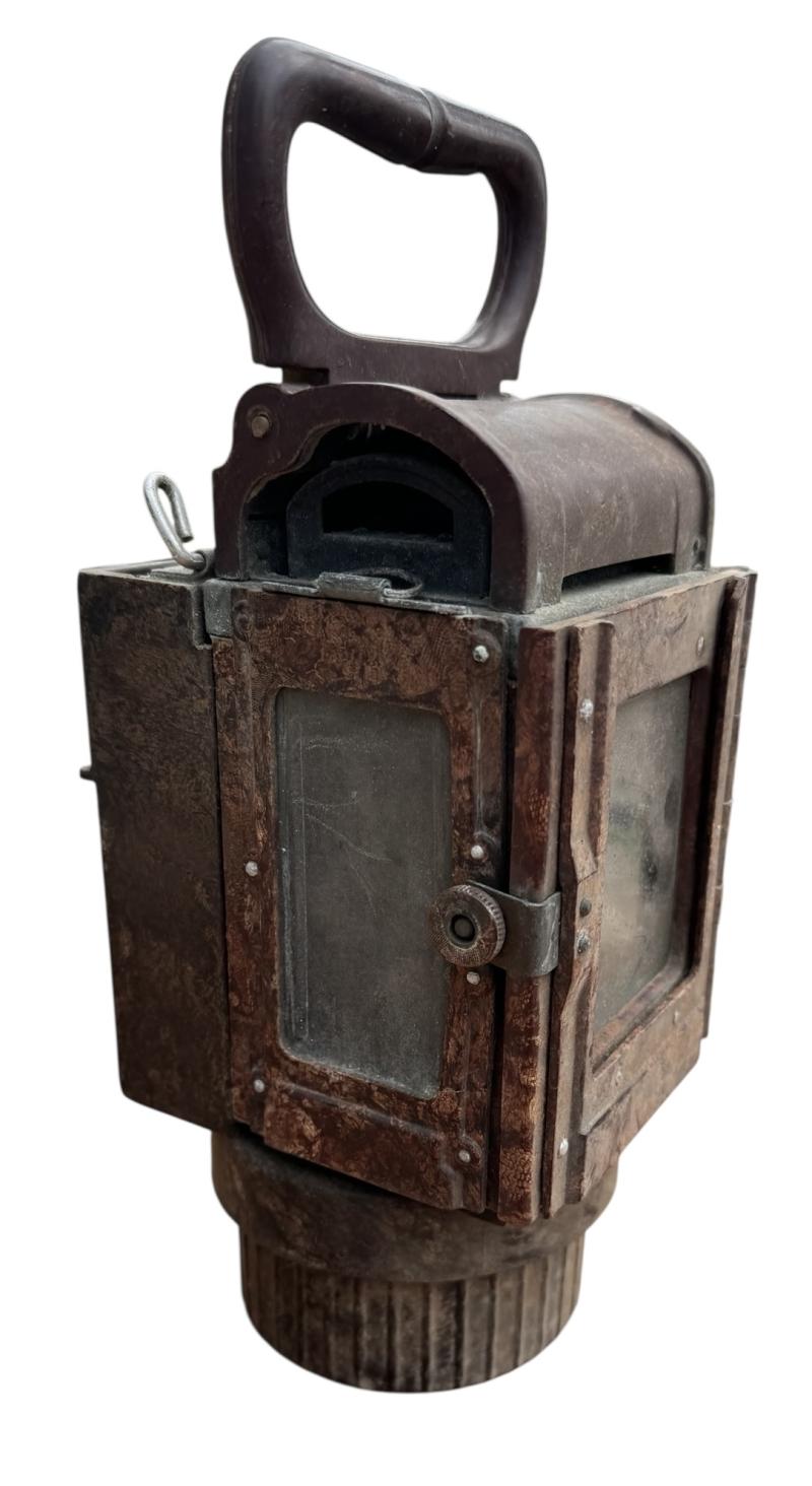 Wehrmacht Bakelite Karbit Einheits Lantere