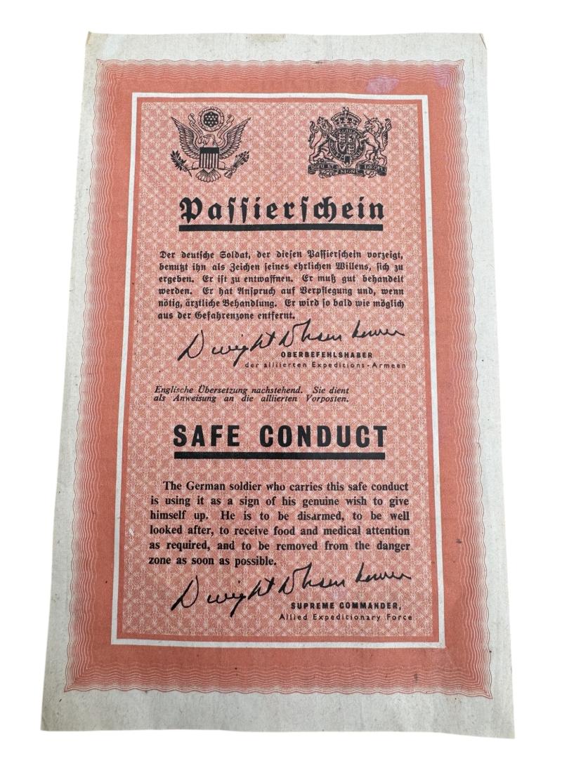 Allied Safe Conduct (Flyer)