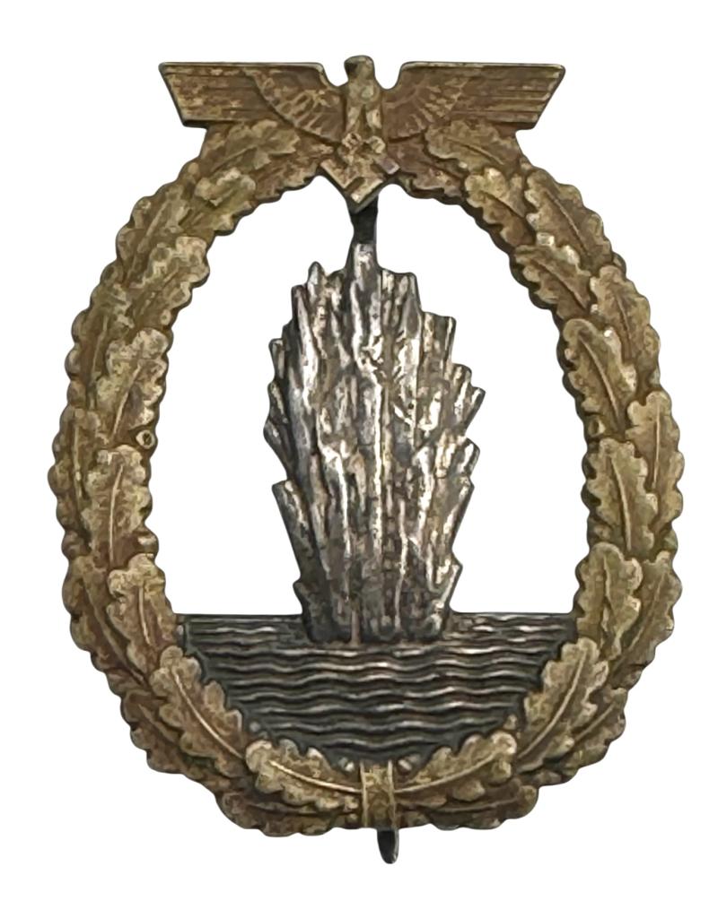 Kriegsmarine Minnensuch Abzeichen