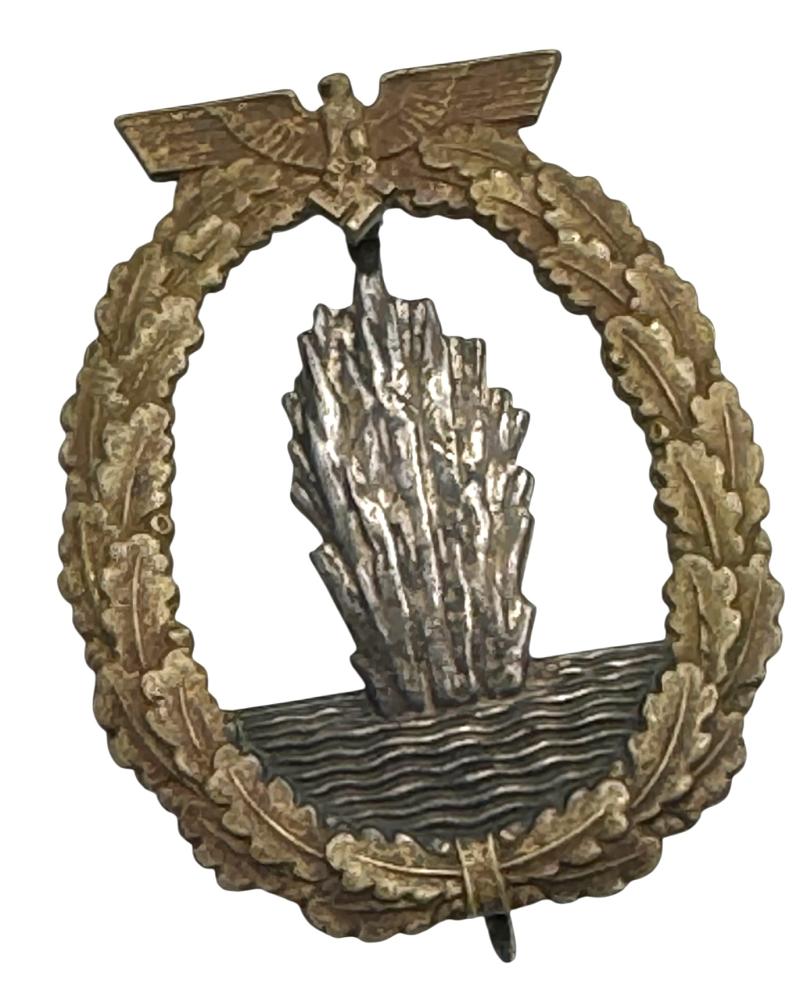 Kriegsmarine Minnensuch Abzeichen