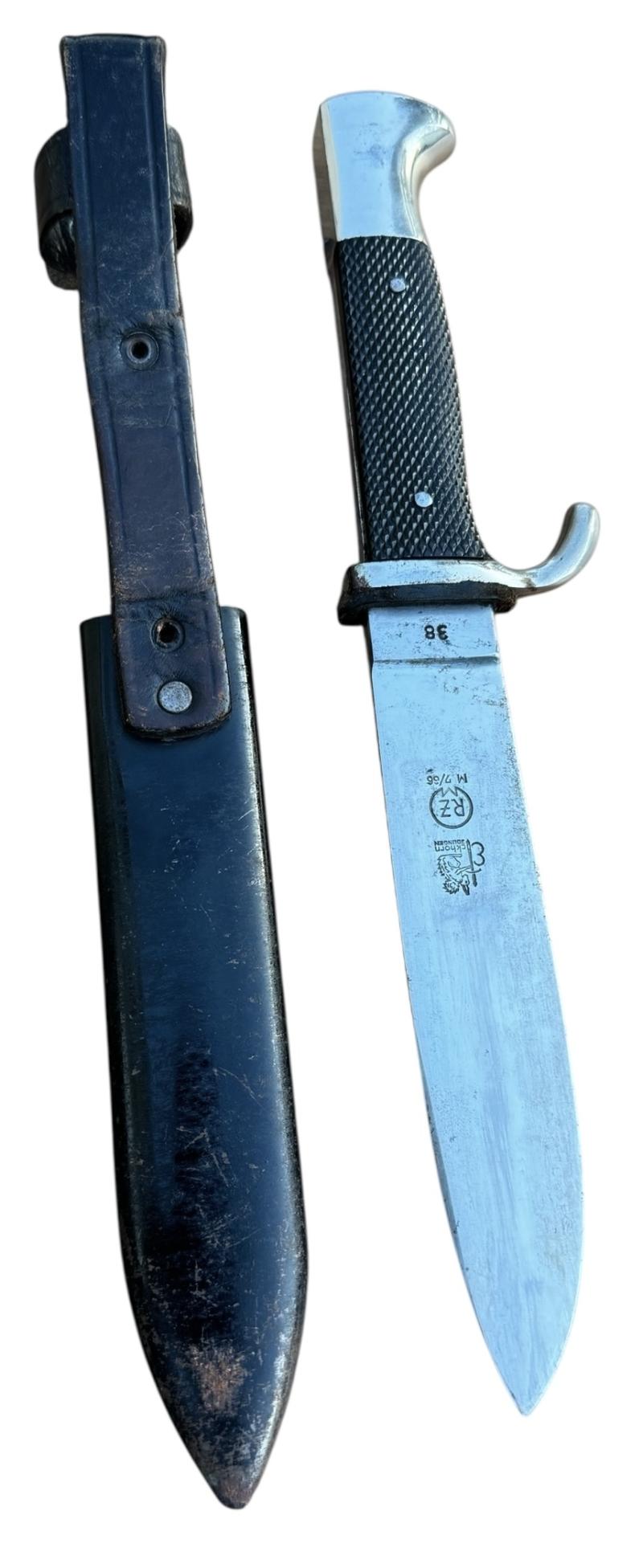 Hitler-Jugend Dagger with Motto