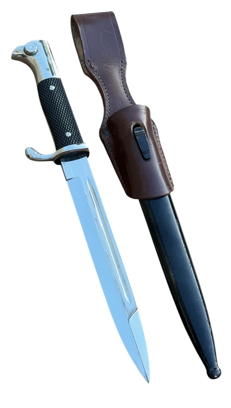 Luftwaffe Flak Dress Bayonet with Brown Frog