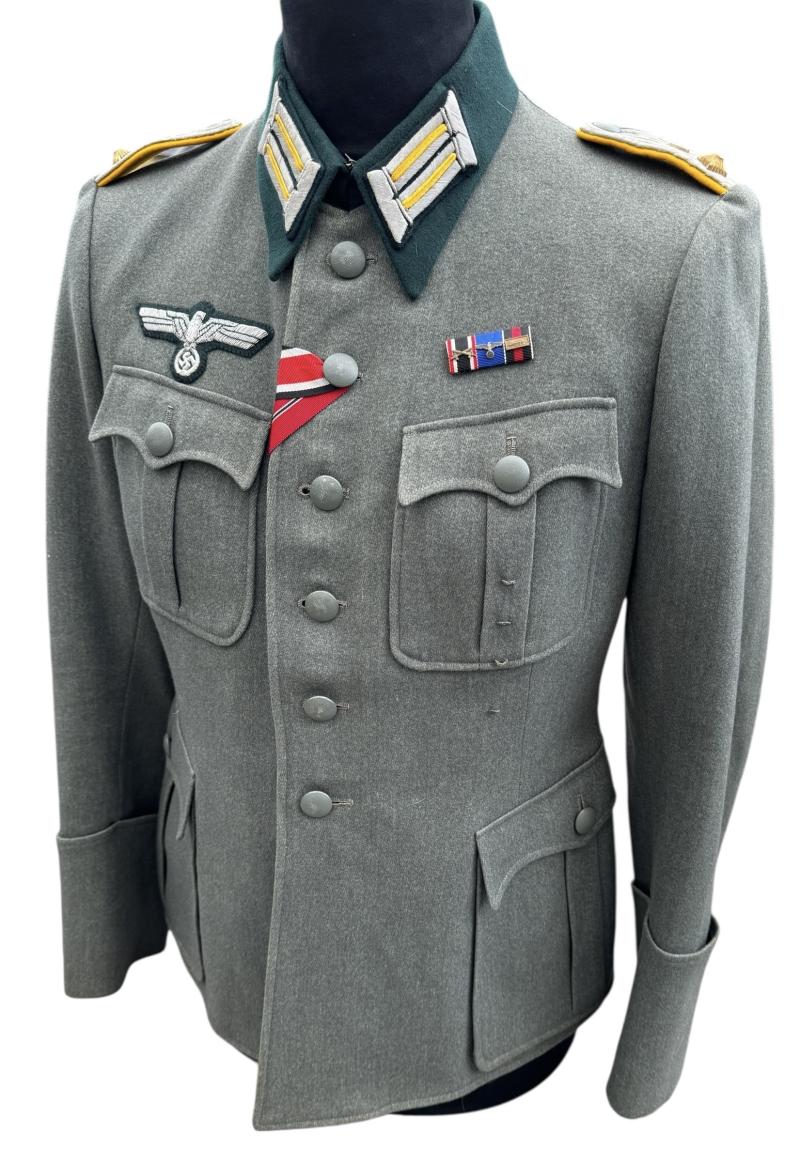 Named Wehrmacht Cavalry Officers Tunic & Breeches