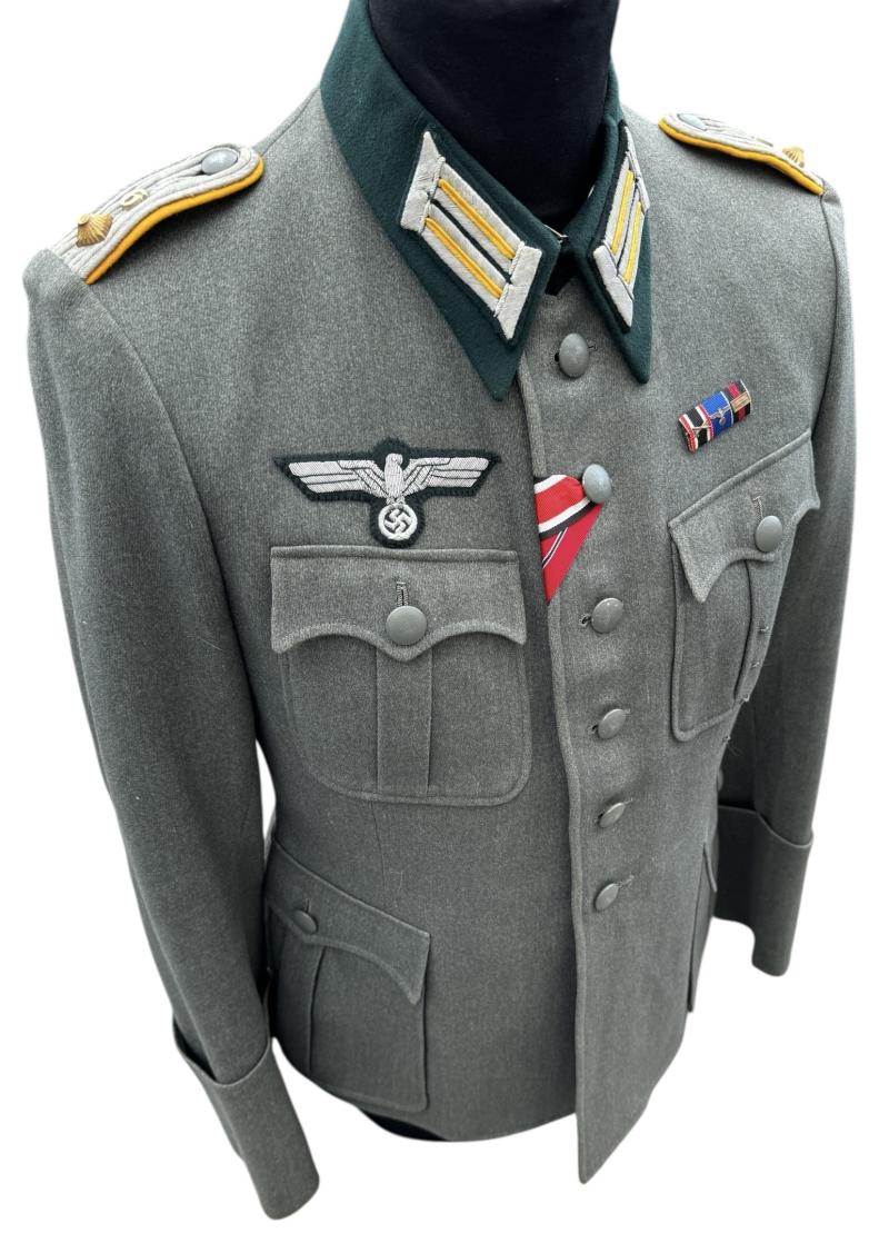 Named Wehrmacht Cavalry Officers Tunic & Breeches