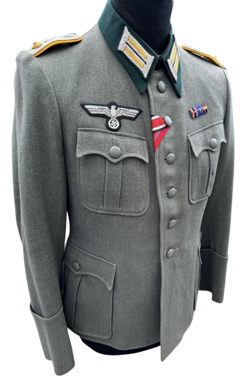 Named Wehrmacht Cavalry Officers Tunic & Breeches