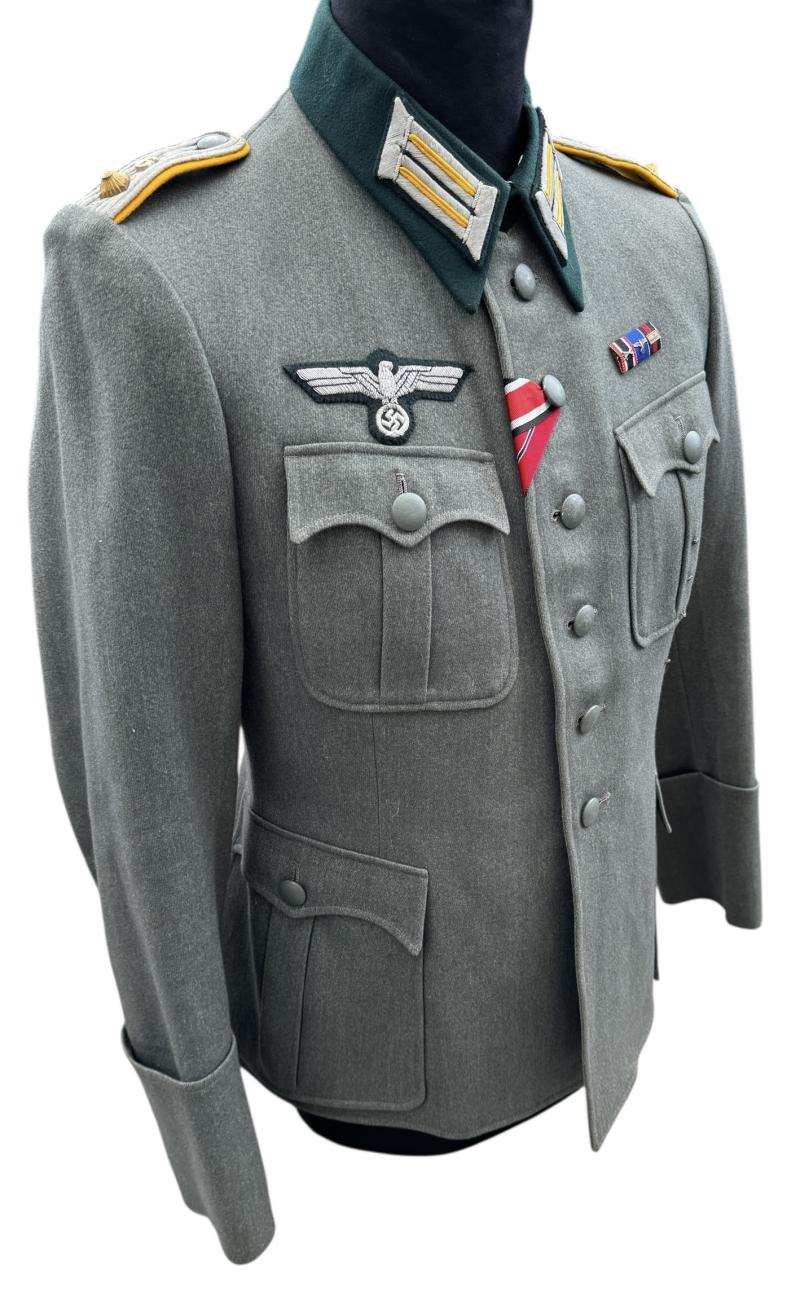 Named Wehrmacht Cavalry Officers Tunic & Breeches