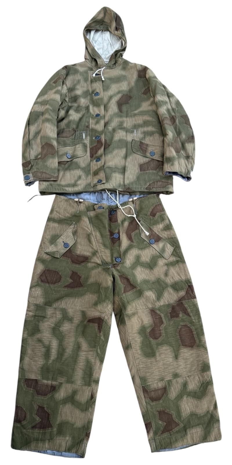 Wehrmacht/Luftwaffe Water/tan winter Parka & Trousers