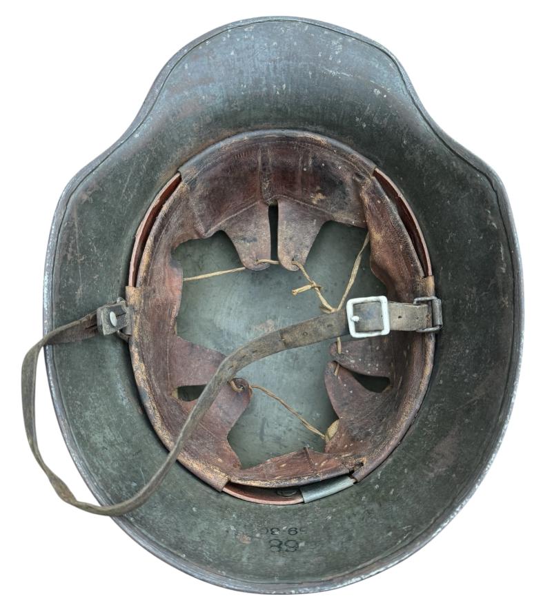 Rare re-issued M16/18 Wehrmacht Helmet SD with M25/27 liner