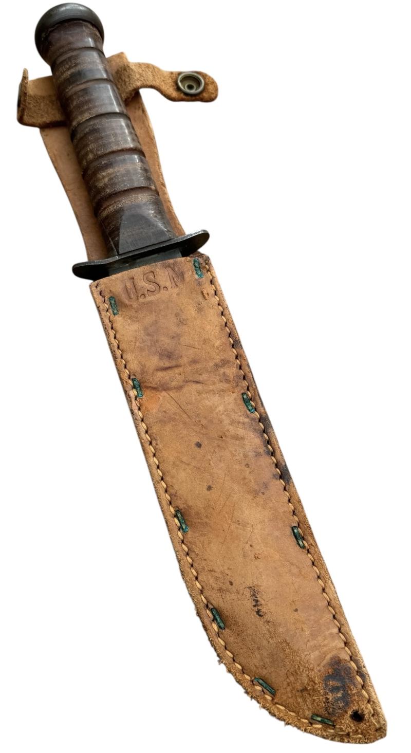 US WW2 Navy Ka-Bar Combat Knife
