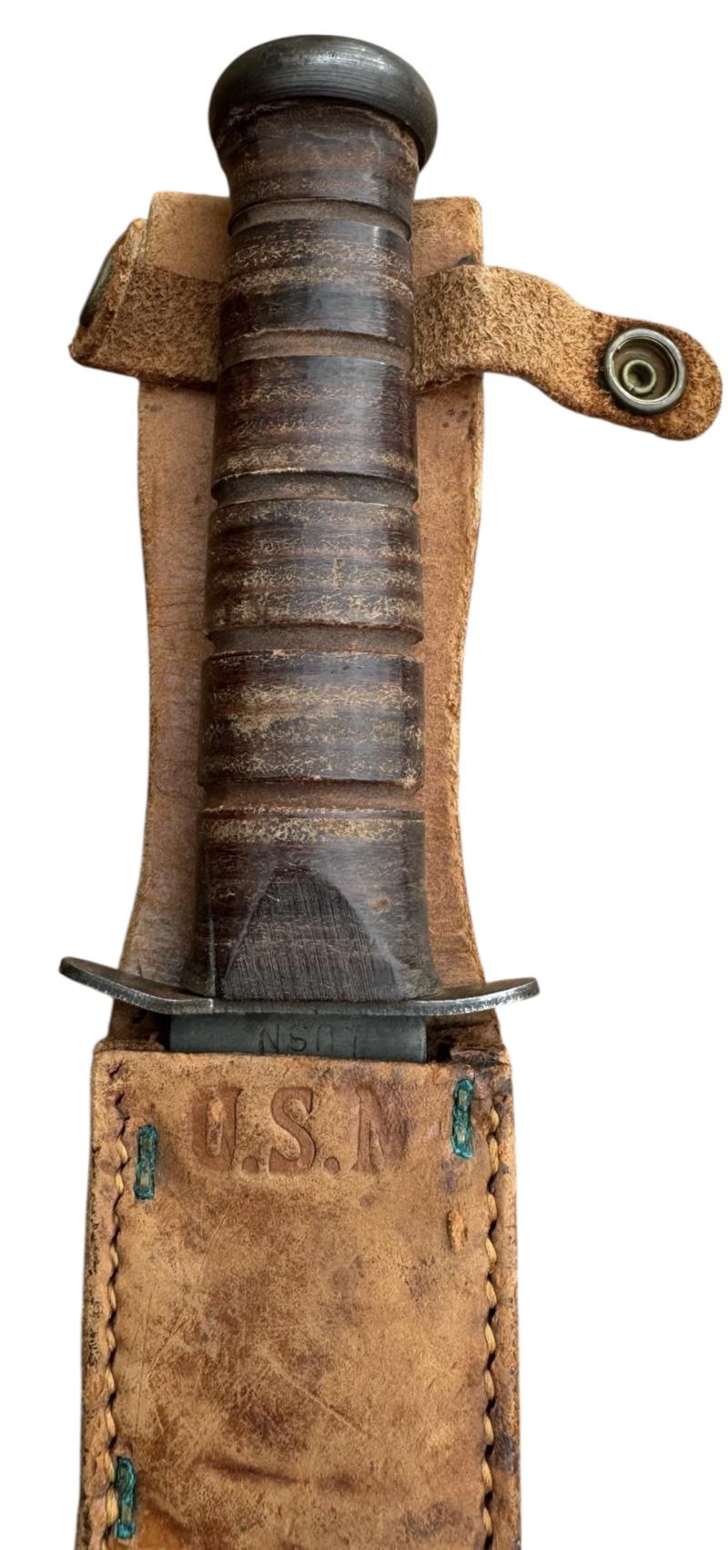 US WW2 Navy Ka-Bar Combat Knife