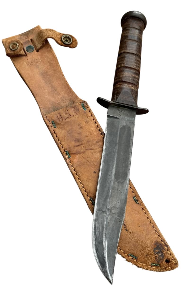 US WW2 Navy Ka-Bar Combat Knife