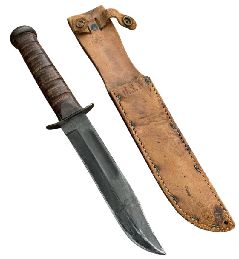 US WW2 Navy Ka-Bar Combat Knife