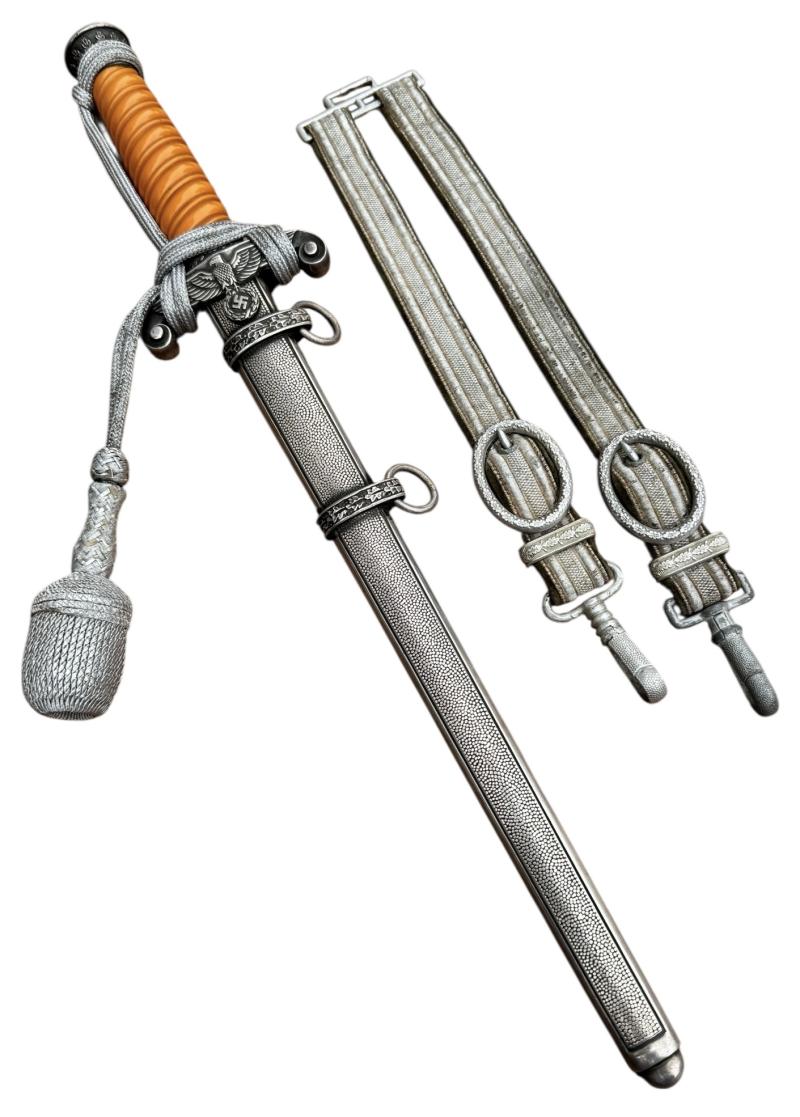Wehrmacht Officers Dagger with Porte Pé & Hangers