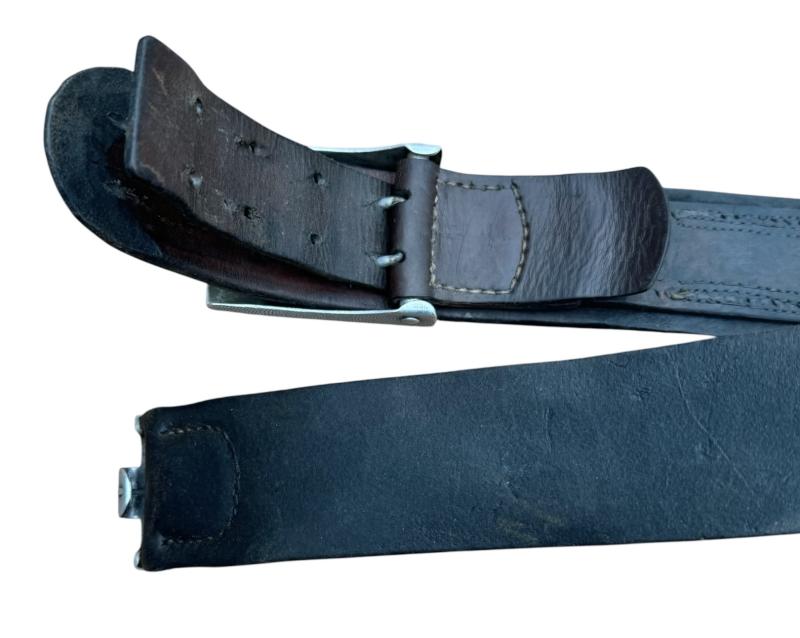 Wehrmacht Belt with Aluminium Belt Buckle with Tab