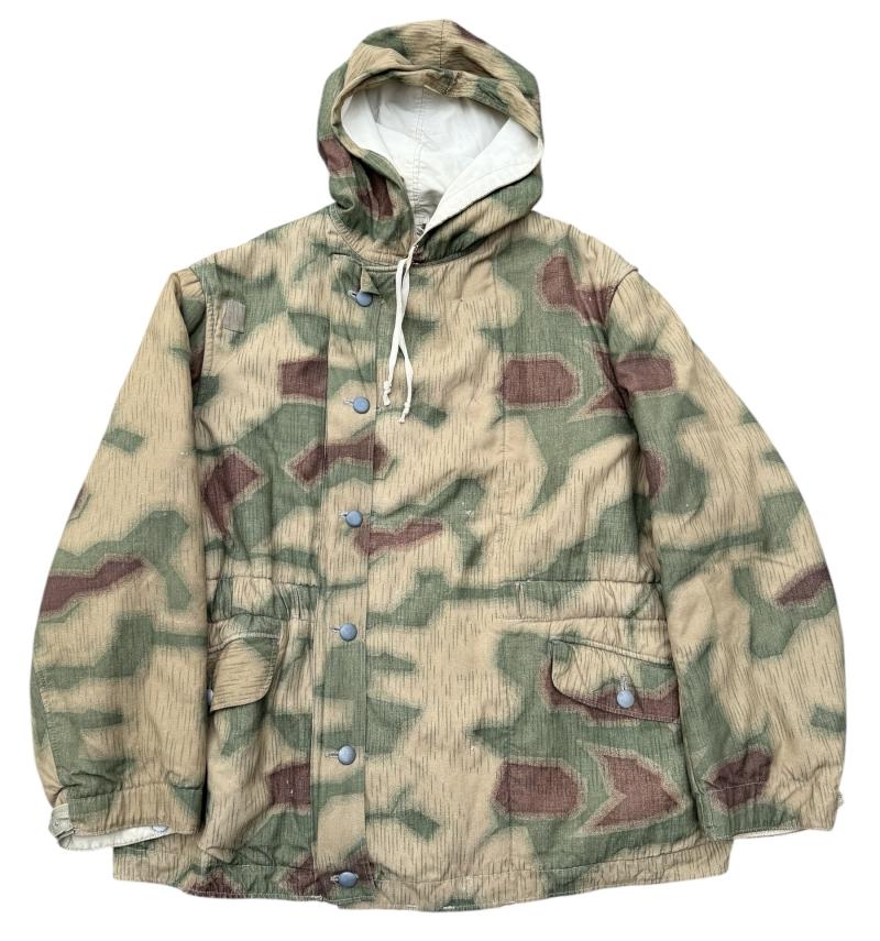 Wehrmacht/Luftwaffe reversable Water-Tan camo Parka