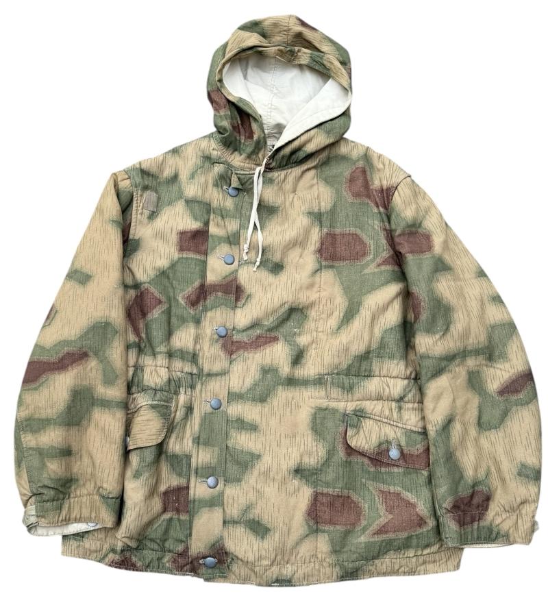 Wehrmacht/Luftwaffe reversable Water-Tan camo Parka