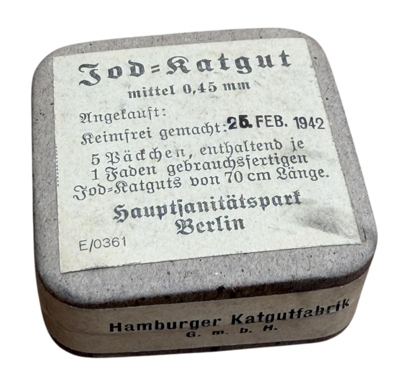 Wehrmacht Medical Sature Jod-Katgut