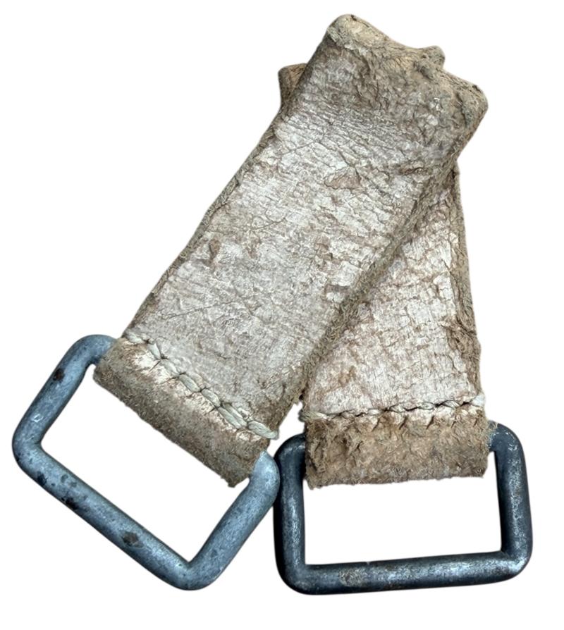 2 Wehrmacht/Luftwaffe Light Brown D-Ring Straps