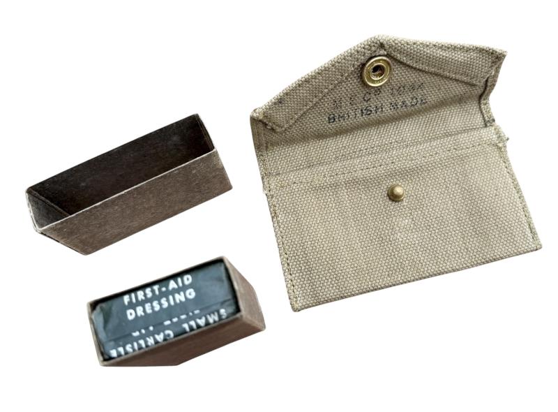 US WW2 First Aid Kit in Pouch (British made)