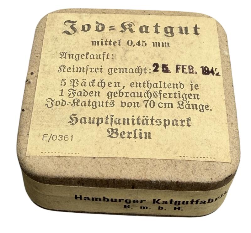 Wehrmacht Medical Sature Jod-Katgut