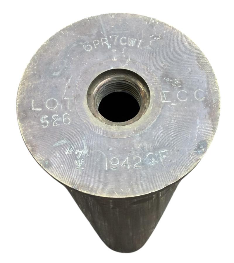 British WW2 6 Ponder Grenade Shell