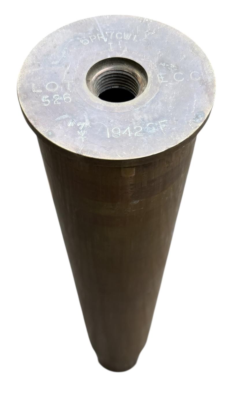 British WW2 6 Ponder Grenade Shell
