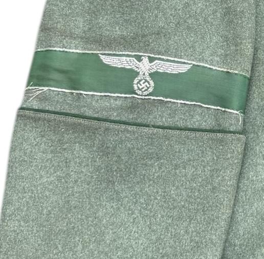 Third Reich Customs Tunic and Visor