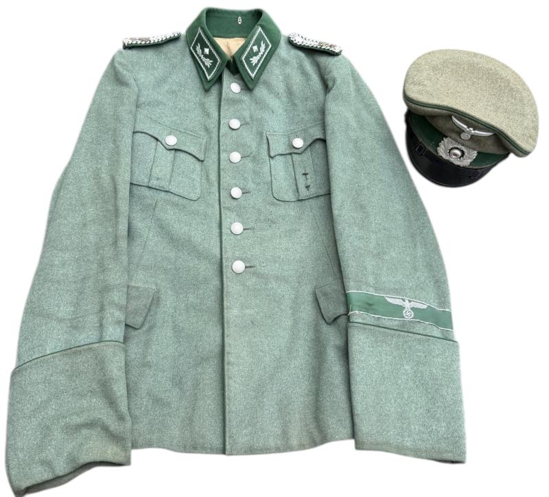 Third Reich Customs Tunic and Visor
