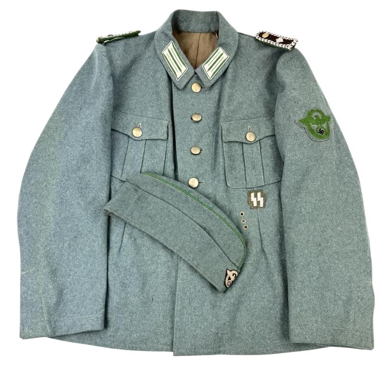 (SS) Schutz Polizei Tunic and Side Cap