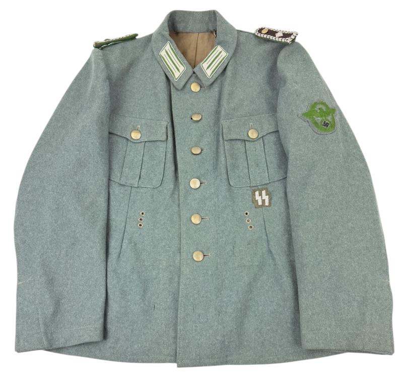 (SS) Schutz Polizei Tunic and Side Cap