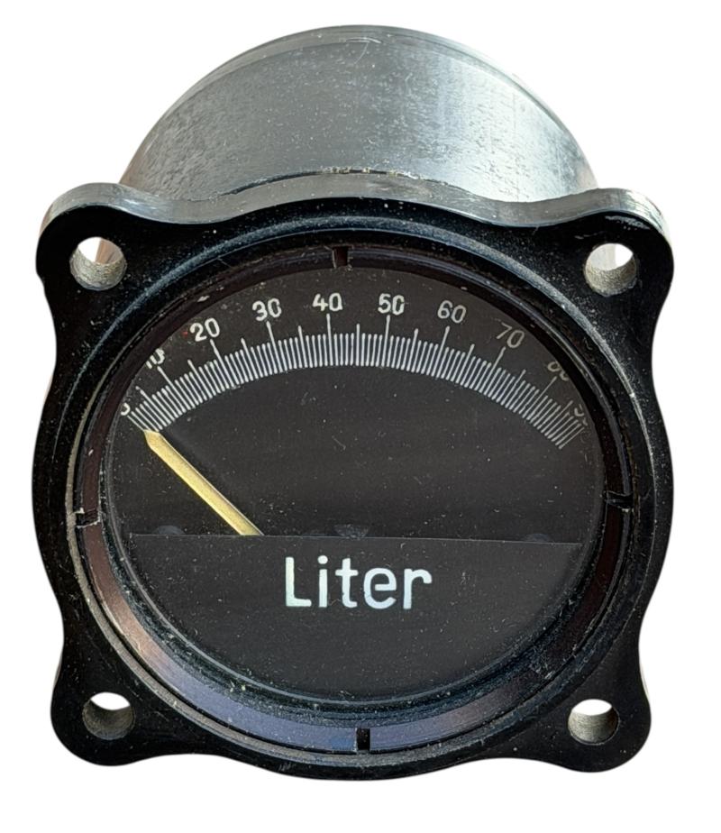 Luftwaffe WW2 Airplane Fuel Gauge